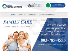 Tablet Screenshot of ivyparkfamilymedicine.com